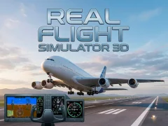 Gra Real Flight Simulator 3D w Internecie