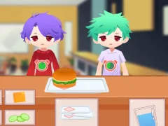 Gra Burger Rush Restaurant w Internecie