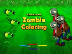 Gra 4GameGround Zombie Coloring w Internecie