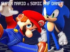 Gra Super Mario & Sonic FNF Dance w Internecie