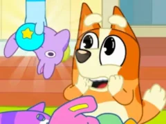 Gra Jigsaw Puzzle: Bluey Toy Claw Machine w Internecie