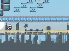Gra Gravity Guy HTML5 w Internecie