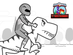 Gra Power Rangers T-Rex Runner w Internecie