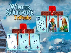 Gra Winter Solitaire TriPeaks w Internecie
