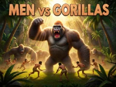 Gra Men Vs Gorillas w Internecie