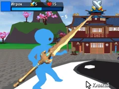 Gra Obby Stickman On Swords w Internecie