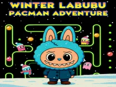Gra Winter Labubu Pacman Adventure w Internecie