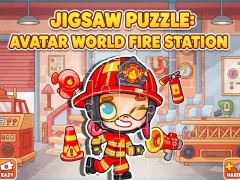 Gra Jigsaw Puzzle: Avatar World Fire Station w Internecie