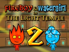 Gra Fireboy & Watergirl 2 in Light Temple w Internecie