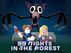 Gra 99 Nights in the Forest - Roblox w Internecie