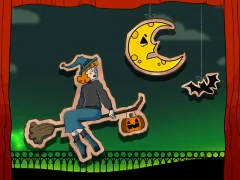 Gra Halloween Witch Fly w Internecie