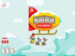 Gra FlappyCat Crazy Christmas w Internecie