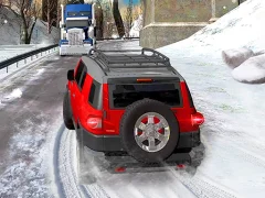 Gra Heavy Jeep Winter Driving w Internecie