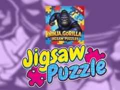 Gra Ninja Gorilla Jigsaw Puzzles w Internecie