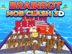Gra Brainrot Mob Clash 3D w Internecie
