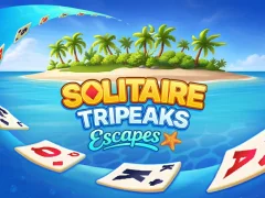 Gra Solitaire TriPeaks Escapes w Internecie