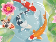 Gra Koi Fish Pond w Internecie