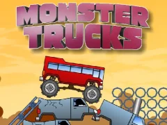 Gra Monster Trucks Challenge w Internecie