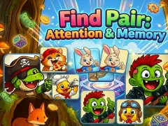 Gra Find Pair: Attention & Memory w Internecie