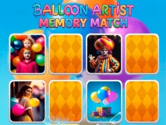 Gra Balloon Artist Memory Match w Internecie