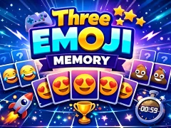 Gra Three Emoji Memory w Internecie