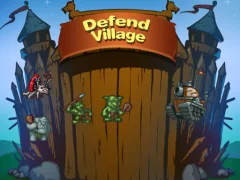 Gra Defend Village w Internecie