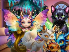 Gra Mysterious Familiars Enchanted Bestiary w Internecie