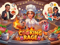 Gra Cooking Rage w Internecie