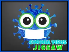 Gra Corona virus jigsaw w Internecie