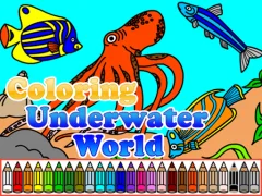 Gra Coloring Underwater World w Internecie