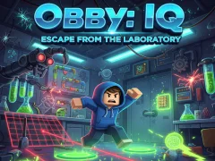 Gra Obby: IQ Escape from the Laboratory w Internecie