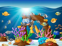 Gra Water Dive 2D: Underwater Survival w Internecie