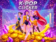 Gra K-pop. Clicker w Internecie