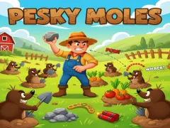 Gra Pesky Moles w Internecie