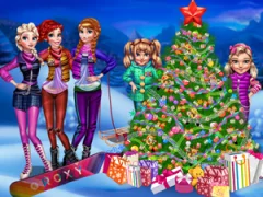 Gra Princesses Christmas tree w Internecie