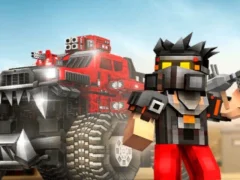 Gra Blocky Cars: Car Battle w Internecie