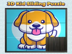 Gra 3D Kid Sliding Puzzle w Internecie