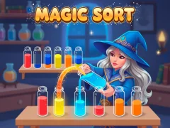 Gra Magic Sort w Internecie