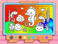 Gra Coloring Book: Kawaii Sea Animals w Internecie