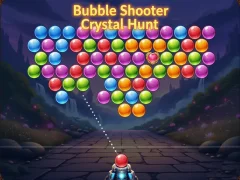 Gra Bubble Shooter Crystal Hunt w Internecie