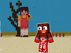 Gra Squid Game Minecraft w Internecie