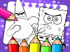 Gra Sponge Bob Coloring Book w Internecie