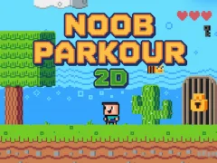 Gra Noob Parkour 2D w Internecie