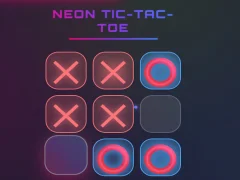 Gra Neon Tic Tac Toe w Internecie