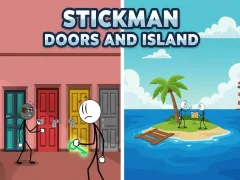 Gra Stickman Doors and Island w Internecie