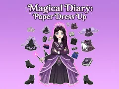 Gra Magical Diary: Paper Dress Up w Internecie