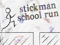 Gra Stickman School Run w Internecie
