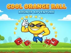 Gra Cool Orange Ball: Bounce Adventure w Internecie