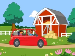 Gra Dora The explorer Dora's Ride-Along Animal Photo Adventure w Internecie