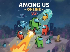 Gra Among Us Online v3 w Internecie